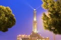 Lighthouse of Genoa, Italy Royalty Free Stock Photo