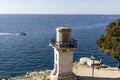 Lighthouse and German Observation Bunker, Rovinj, Croatia, Istria Royalty Free Stock Photo