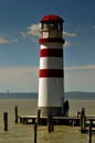 Lighthouse Gives Hope Vision and Guidance Royalty Free Stock Photo