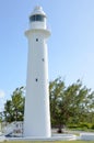 Lighthouse on Grand Turk Islan Royalty Free Stock Photo