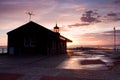 Lighthouse in Great Britain Royalty Free Stock Photo