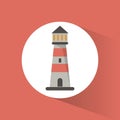 lighthouse guide navigation symbol