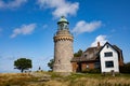 Lighthouse hammeren fyr on bornholm