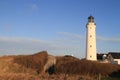 Lighthouse at Hirtshals Royalty Free Stock Photo