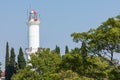 Lighthouse of historic neighborhood in Colonia del Sacramento, U Royalty Free Stock Photo