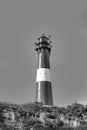 Lighthouse of Hoernum on Sylt island, Germany Royalty Free Stock Photo