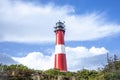 Lighthouse of Hoernum on Sylt island, Germany Royalty Free Stock Photo