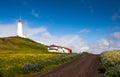 Lighthouse in Iceland Royalty Free Stock Photo