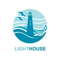 Lighthouse icon design