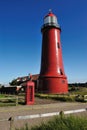 Lighthouse in IJmuiden The Netherlands