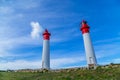 Lighthouse at Ile d\'Aix Royalty Free Stock Photo