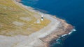Lighthouse on Inisheer island Royalty Free Stock Photo