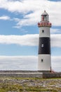 Lighthouse  in Inisheer island Royalty Free Stock Photo