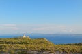 Lighthouse on island Corsica near Bonifacio Royalty Free Stock Photo