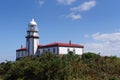 Lighthouse on the island Ons Royalty Free Stock Photo