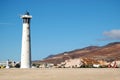 Lighthouse Jandia beach. Sapin