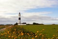 Lighthouse Kampen at the island of Sylt in Germany Royalty Free Stock Photo