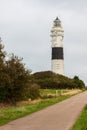 Lighthouse Kampen at the island of Sylt in Germany Royalty Free Stock Photo