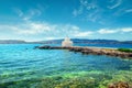 Lighthouse in Kefalonia Royalty Free Stock Photo