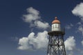 Lighthouse at Kijkduin Royalty Free Stock Photo