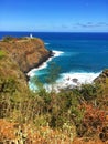 Lighthouse at Kilauea, Kauai in Hawaii