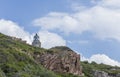 Lighthouse at Kullaberg coastline