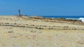 The lighthouse at La Chocolatera beach, Ecuador Royalty Free Stock Photo