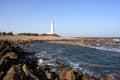 Lighthouse, La Paloma, Uruguay Royalty Free Stock Photo