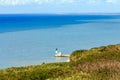 Lighthouse at Le TrÃÂ©port, France. Royalty Free Stock Photo