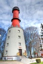 Lighthouse. Light tower. Royalty Free Stock Photo