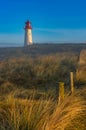 Lighthouse List East at sunrise