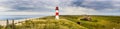 Lighthouse List Ost on the island Sylt Royalty Free Stock Photo