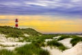 Lighthouse List Ost on the island Sylt