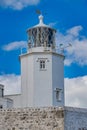 Lighthouse at Lizard Point in Cornwall England