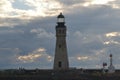 Lighthouse located on the great lakes buffalo new york