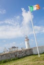 Lighthouse at the Loop Head Royalty Free Stock Photo