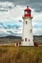 LIghthouse in Magdalen island in Canada