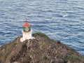 Lighthouse at Makapu& x27;u Point Oahu Hawaii