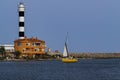 Lighthouse of the Manga del Mar Menor. Murcia, Spain