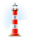 Lighthouse marine signal Royalty Free Stock Photo