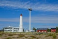 Lighthouse of Marjaniemi, Finland Royalty Free Stock Photo