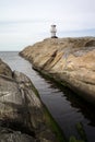 Lighthouse in Marstrand, Sweden Royalty Free Stock Photo