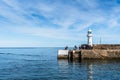 The lighthouse at Mevagissey on the south coast of Cornwall, UK. Copy paste.