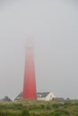 Lighthouse on a misty day