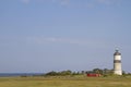 Lighthouse at Morups Tange Royalty Free Stock Photo