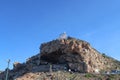 Lighthouse at Mossel Bay Cape St Blaize Royalty Free Stock Photo