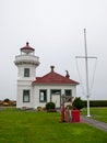 The Lighthouse at Mukilteo Royalty Free Stock Photo