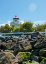 The Lighthouse at Mukilteo Royalty Free Stock Photo