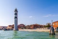 Lighthouse of Murano Island in Venice in Veneto, Italy Royalty Free Stock Photo