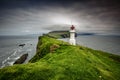 Lighthouse in mykines faroe